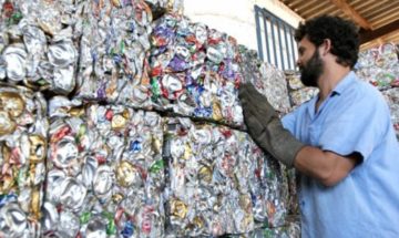 Aumento del volumen de residuos reciclados en el año 2015