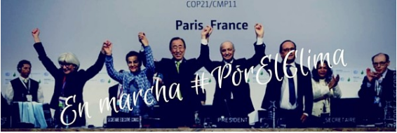 Firma del Acuerdo de París contra el cambio climático